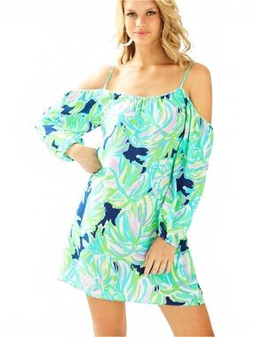 Lilly Pulitzer Candace Open Shoulder Dress